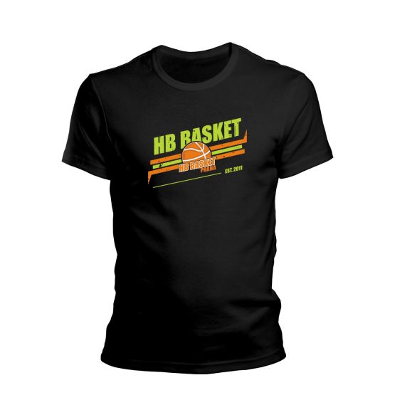 Pánské černé tričko 