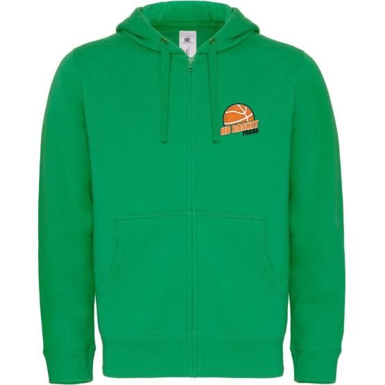 Zelená mikina unisex