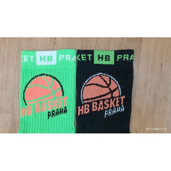 HB ponožky světlé/tmavé k dresům 